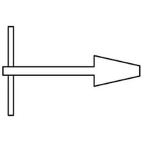 Ausdrehwerkzeug R 88337 NR.1 M2,5-M 8 Stahl 1 Stück AMECOIL von AMECOIL