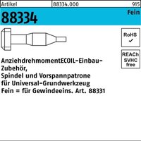 Einbauzubehör r 88334 Spindel/Vorspannpatrone M8x 1 Stahl 1 Stück Amecoil Einbauzubehör r 88334 Spindel/Vorspannpatrone M8x 1 Stahl 1 Stück Amecoil von AMECOIL