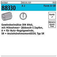 Gewindeeinsatz r 88330 Form a m 4 x 4 a 2 von AMECOIL