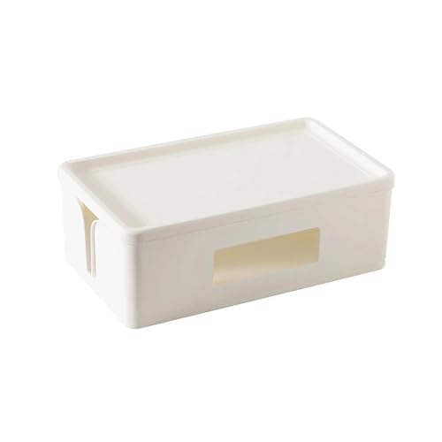 AMEEDA Kabelmanagementbox 1PC Cable Storage Box Desktop Power Plug Board Storage Box Wireless WiFi Router Bracelet Desktop Data Line Plug Holder Shelf AMEEDA Kabelmanagementbox 1PC Cable Storage Box Desktop Power Plug Board Storage Box Wireless WiFi Router Bracelet Desktop Data Line Plug Holder Shelf von AMEEDA