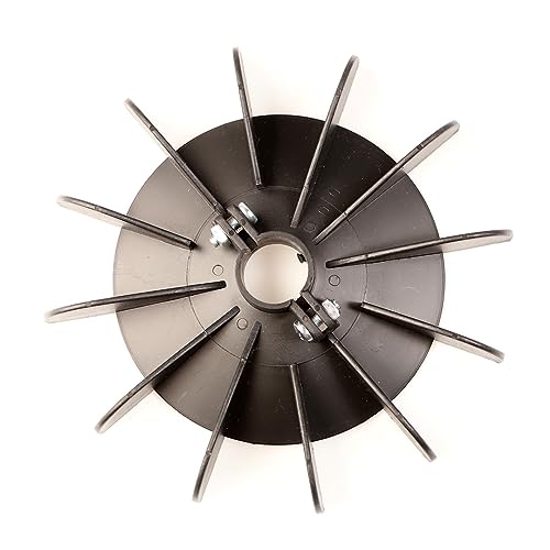 LÜFTERFLÜGEL FÜR ELEKTROMOTOREN AUSSEN DURCHMESSER=205MM BOHRUNG=30MM HOEHE=34MM von AMEG MOTORPARTS