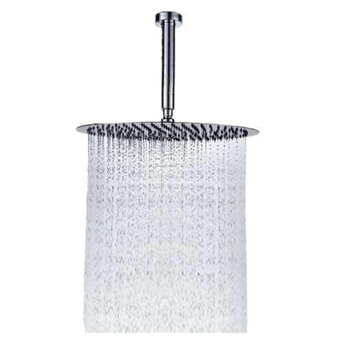 16 Zoll Badezimmer Regenduschkopf Edelstahl Regenduschkopf mit Duscharm CP-1616(16inch Round) von AMEHMHKYW