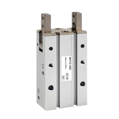 180-Grad-Winkel-Aluminium-Klemmen Greiferzylinder MHY2 10D 16D 20D 25D Doppeltwirkender pneumatischer Greifer Bohrung 10-25 mm(MHY2-10D2) von AMEHRU