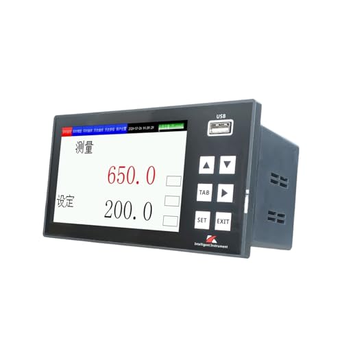 5-Zoll-12-Kanal-programmierbarer Temperaturregler mit Mehrsegment-Programmsegment-Zeitkurven-Temperaturregelung und USB-Datenaufzeichnung(1 channel 4-20 mA output) von AMEHRU