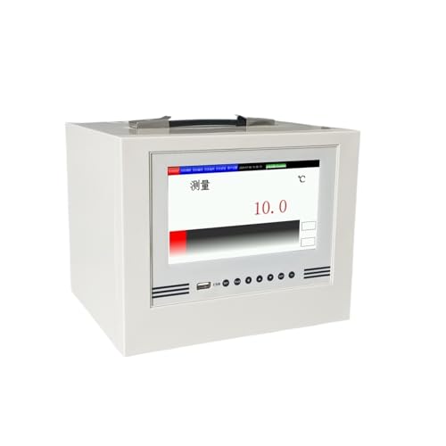 7-Zoll-Handgerät for Temperatur und Druck, vollständig isoliert, papierloser Rekorder mit über Modbus RTU exportierbaren Daten(8-ch+Built-in lithium battery) von AMEHRU