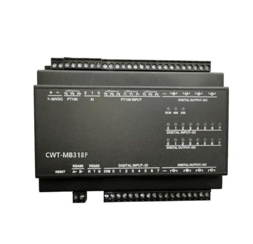 AMEHRU 4PT+4AI+4AO+8DI+6DO RS485 RS232 Ethernet Modbus Rtu TCP Io-Erfassungsmodul(I-V-485) von AMEHRU