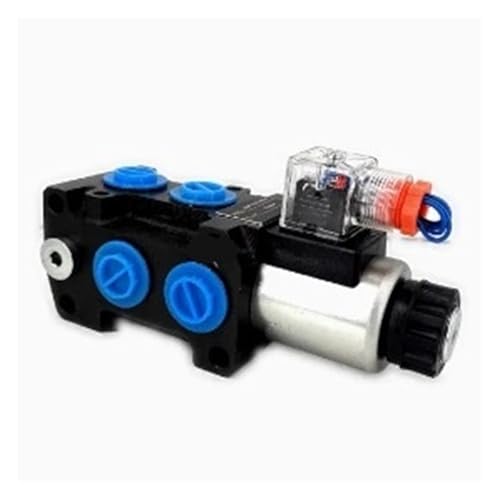 AMEHRU Hydraulisches Magnet-Umschaltventil 6/2" 50 l/min 13 GPM 12V 24V DVS6 6/2(SVV06-G1 2-L-DC24V) von AMEHRU