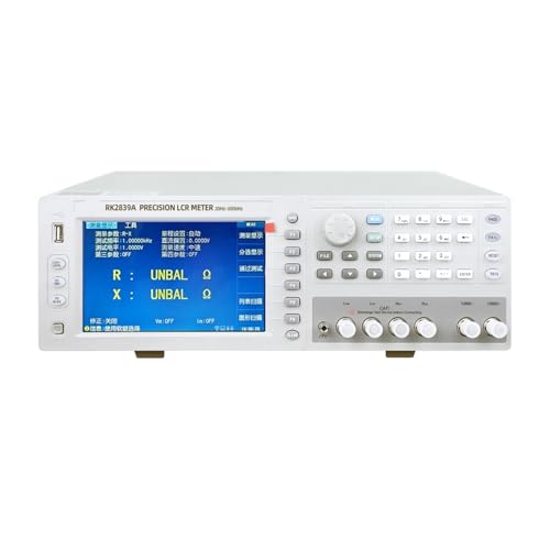 AMEHRU RK2839C LCR Digitaler Brückentester 20Hz-1MHz Test 5mV-10V, RK2839A 20Hz-300kHz und RK2839B 20Hz-500kHz Digitales Brückenmessgerät(RK2839C 20Hz-1MHz) von AMEHRU