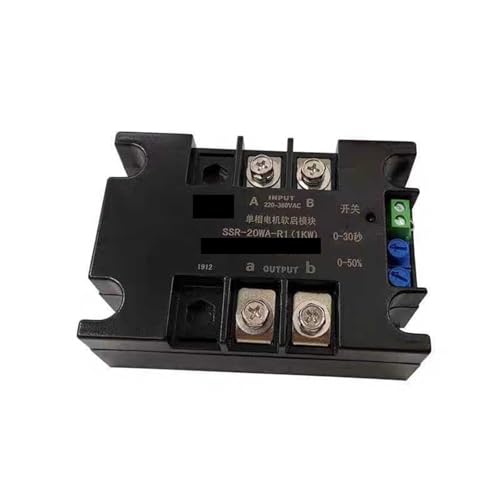 Einphasiger Motor-Softstarter-Softstarter-Modul Zweiphasiger Motor-Softstarter SSR-20WA-R2(SSR-20WA-R2(1KW)) von AMEHRU