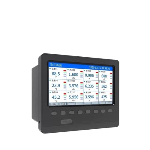 Farbiger Mehrkanal-Papierlos-Recorder Temperatur Industrielle Mehrkanal-Temperaturkurve(16 channels MIK-R6000C) von AMEHRU