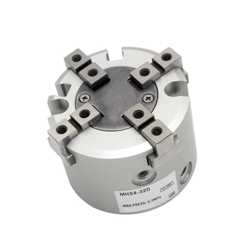MHS4 Serie 4 Finger Doppel Action Rotierenden Zylinder MHS4-16D 20D 25D 32D 40D 50D 63D Parallel Stil Air Greifer(MHS4-20D) von AMEHRU