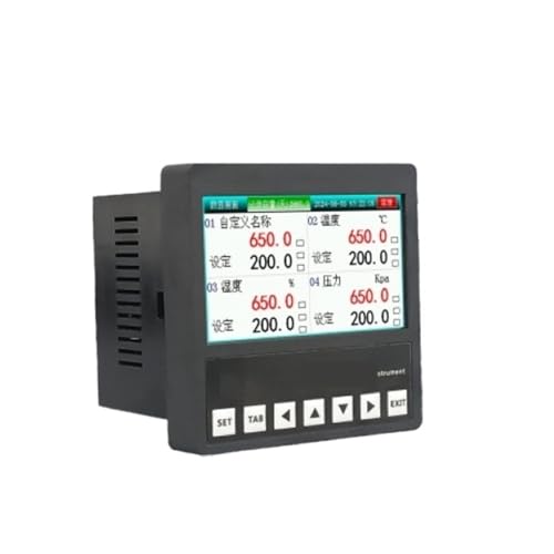 Mehrkanal-Touchscreen-Temperaturregler mit RS485, 4-20 mA, 0-5 V, PID-Druckregelung Druckregler(4 Channels 4-20mA) von AMEHRU