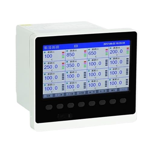 Papierloser Schreiber Industriequalität Temperatur Druck Mehrkanal-Farb-Mehrkanal-Aufzeichnungscontroller H301(H301C Touch screen 1 channel) von AMEHRU
