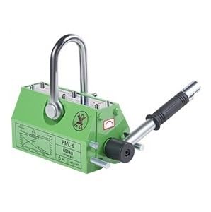 Permanentmagnet-Hebevorrichtung mit magnetischem Saugnapf, Magnetheber, 600 kg, Hochleistungs-Industrie-1-Tonnen-Magnet, Eisen-Saugnapfscheibe(100KG) von AMEHRU