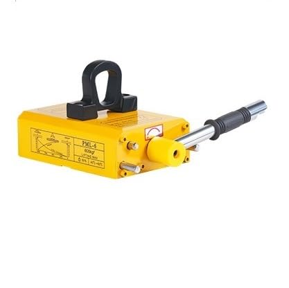 Permanentmagnet-Hebevorrichtung mit magnetischem Saugnapf, Magnetheber, 600 kg, Hochleistungs-Industrie-1-Tonnen-Magnet, Eisen-Saugnapfscheibe(300KG thin sheet) von AMEHRU