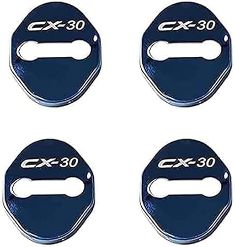 AMENAS Auto TüRschloss Abdeckung für Mazda CX-30, TüRschlossabdeckung Schutzkappe Auto TüRschlossabdeckung Schutz ZubehöR von AMENAS