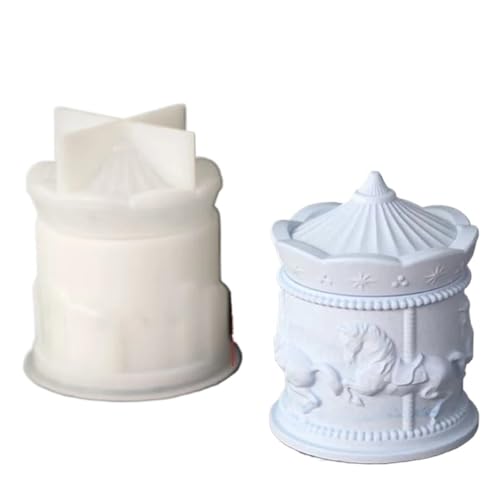 AMENGJ Kerzen Silikonformen Silikonform DIY Gips Beton Harz Kerzenglas Form Home Craft Decor von AMENGJ