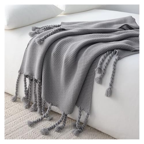 AMENGJ Sofaüberwurf Nickerchendecken, Strickdecken auf dem Bett, Büro-Klimadecken, Bettdecken(Color 5,130 * 185 cm) von AMENGJ