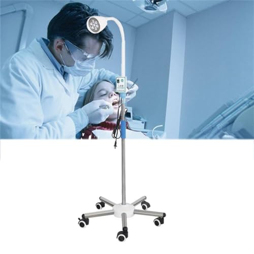 AMERIL Medizinische LED-Untersuchungslampe, LED-OP-Leuchte, Mobile bodenstehende zahnmedizinische OP-Lampe, HNO-Chirurgie-Gynäkologie-Untersuchungslampe von AMERIL