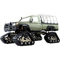 Amewi AMXRock RCX10PTS Scale Crawler Pick-Up mattgrün 1:10, RTR Brushed 1:10 RC Modellauto Elektro von AMEWI