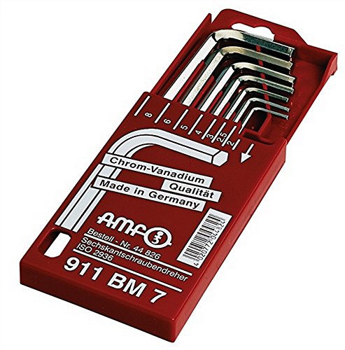 AMF 44826 Winkelschraubendreher-Satz 7-teilig 6KT SW2-8mm ISO2936 AMF 44826 Winkelschraubendreher-Satz 7-teilig 6KT SW2-8mm ISO2936 von AMF