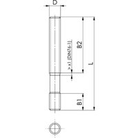 Abdeckleisten für T-Nut 36x1000mm AMF von AMF