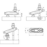 AMF Aufsatz Nr.6445 D.45mm m.drehbarer Kugel von AMF