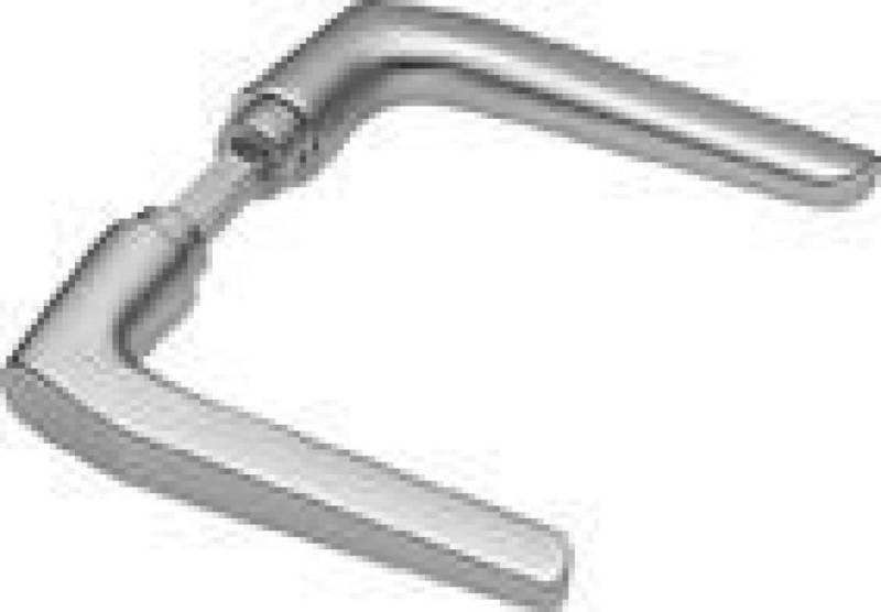 AMF Einsteckschloss AMF Drückerlochteil 418L, F1, 8mm,TS 30-50,kant.Form Türklinke von AMF