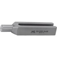 AMF Gabelspanneisen DIN 6315C mit rundem Spannansatz Nut 26 mm x 250 mm von AMF