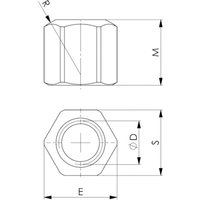AMF - T-Nutenstein Nr.508L M24x28 lange Form von AMF