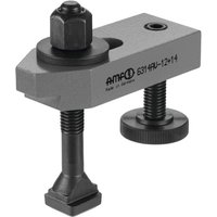 Spanneisen 6314AV abgesetzt mit Stützschraube Nut 12 mm h 10 - 48 mm - AMF Spanneisen 6314AV abgesetzt mit Stützschraube Nut 12 mm h 10 - 48 mm - AMF von AMF