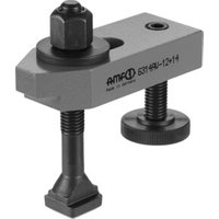 AMF Spanneisen 6314AV abgesetzt mit Stützschraube Nut 20 mm H 16 - 77 mm von AMF