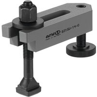 AMF - Spanneisen 6315V abgesetzt mit Stützschraube Nut 10 mm von AMF