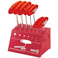 AMF Stiftschlüsselsatz 906Q WM7 7-tlg.SW 2-8 m.Quergr.im Werkbankständer AMF Stiftschlüsselsatz 906Q WM7 7-tlg.SW 2-8 m.Quergr.im Werkbankständer von AMF