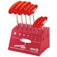 AMF - Stiftschlüsselsatz 906Q WM7 7tlg. sw 2 - 8 mm - 42606 von AMF