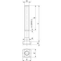 Nutenstein rhombus DIN510M14x16mm AMF Nutenstein rhombus DIN510M14x16mm AMF von AMF