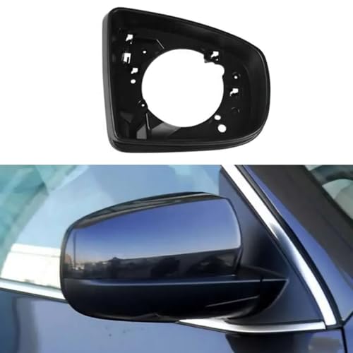 AMGASMG Auto Außenspiegel Abdeckrahmen für BMW X5 E70 X6 E71 2008-2012, Ersatzgehäuse für Linke und Rechte Seite,Right von AMGASMG