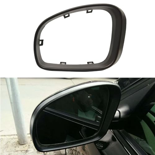AMGASMG Auto Außenspiegel Abdeckrahmen für Sko-da Fabia 2008-2014, Ersatzgehäuse für Linke und Rechte Seite,Left AMGASMG Auto Außenspiegel Abdeckrahmen für Sko-da Fabia 2008-2014, Ersatzgehäuse für Linke und Rechte Seite,Left von AMGASMG