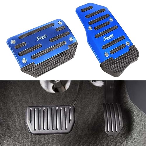 AMGASMG Auto Pedal Abdeckung für Hyundai ix20 - Rutschfestes Fußstütze Set für Gas/Bremse/Kupplung - Metall Pedalkappen - Manuell/Automatikgetriebe Sportpedale,Automatic Transmission- Blue AMGASMG Auto Pedal Abdeckung für Hyundai ix20 - Rutschfestes Fußstütze Set für Gas/Bremse/Kupplung - Metall Pedalkappen - Manuell/Automatikgetriebe Sportpedale,Automatic Transmission- Blue von AMGASMG