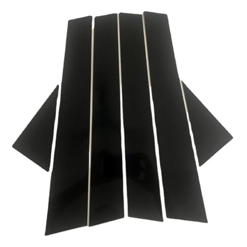 AMGASMG Auto Tür Säule Trim Abdeckung für V-W Passat 2011-2018, Spiegeleffekt Schwarze B C Fenster Mittelsäule PC Kratzfeste Schutzleiste Dekoration Zubehör AMGASMG Auto Tür Säule Trim Abdeckung für V-W Passat 2011-2018, Spiegeleffekt Schwarze B C Fenster Mittelsäule PC Kratzfeste Schutzleiste Dekoration Zubehör von AMGASMG