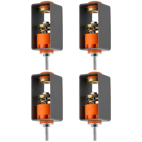 AMGSH 4 Stück Pro Deckenvibrationsdämpfer, 60 kg Kapazität, zusätzliche Spule und Metallscheibe, ideal für A/C-Luftmanipulatoren, Kinos von AMGSH