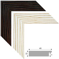 Shabby Dekor Bilderrahmen "Mangroo" Individuelle Anfertigung Von Der Grösse 10 X 15 Bis 150 200 cm , Maßanfertigung Sondergrössen von AMHBilderrahmen