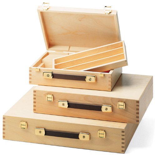 AMI 566482 - Malerkoffer aus Buchenholz - Größe 1 (28x21.5x8 cm) von AMI