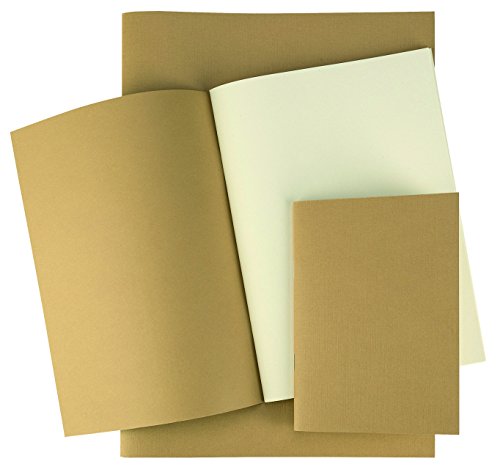 Skizzenheft Retro - braun - DIN A4-30 Seiten - 80 g/m² von AMI