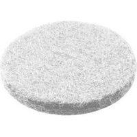 Blisterpackung mit 10 selbstklebenden Filzscheiben. Weiß 22mm 23155 Freund von AMIG