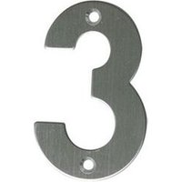 Nummer 3 Edelstahl 10cm 6771 Freund von AMIG