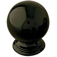 Schwarzer Kugelknopf 25mm Mod. 60 3964 Freunde von AMIG