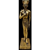 Eine Sehr Coole Statue Von Amun in Einer Menschlichen Form Aus Blattgold, Die Ich Selbst Handgefertigt Habe von AMIIDOS