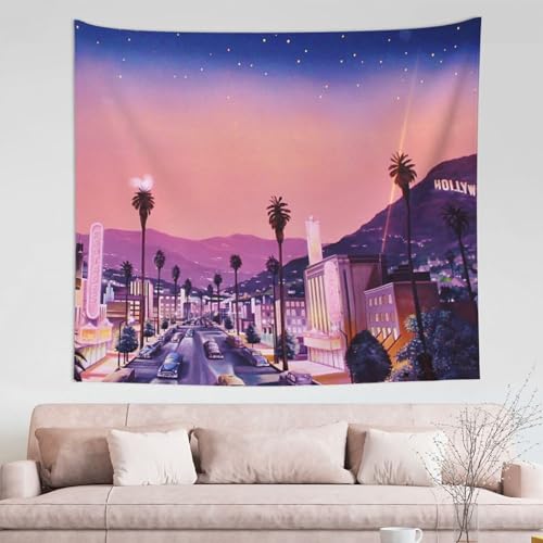 AMINNU The Old Hollywood Aesthetic Tapestry Living Room And Bedroom Wall Tapestry Wall Decoration.(130x152cm) von AMINNU