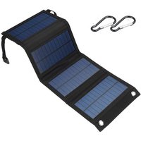 Amirror Smart Ug - 20W Solar Panels Premium monokristallines faltbares Solarladegerät kompatibel mit Solargeneratoren, Telefonen, Tablets, für von AMIRROR SMART UG